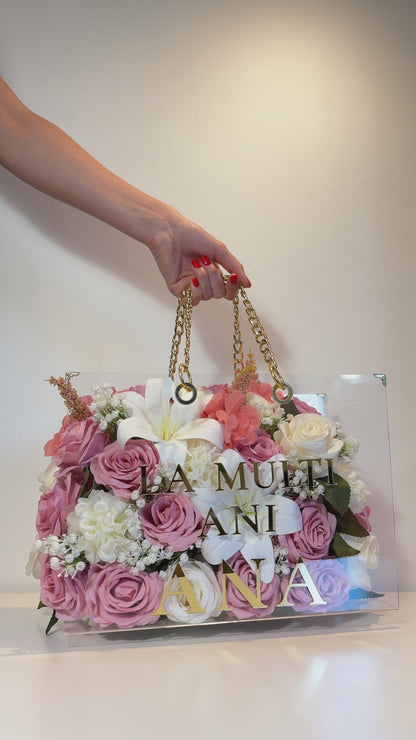 Gentuța „Blanche Rose" —  Flori de Mătase