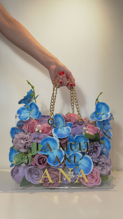 Gentuța „Orchidée- Flori de Mătase